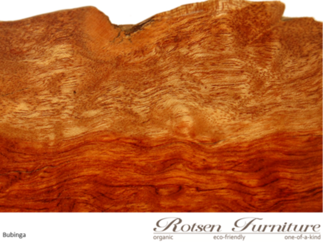 mobilier design qualité essence de bois bubinga rotsen mobilier