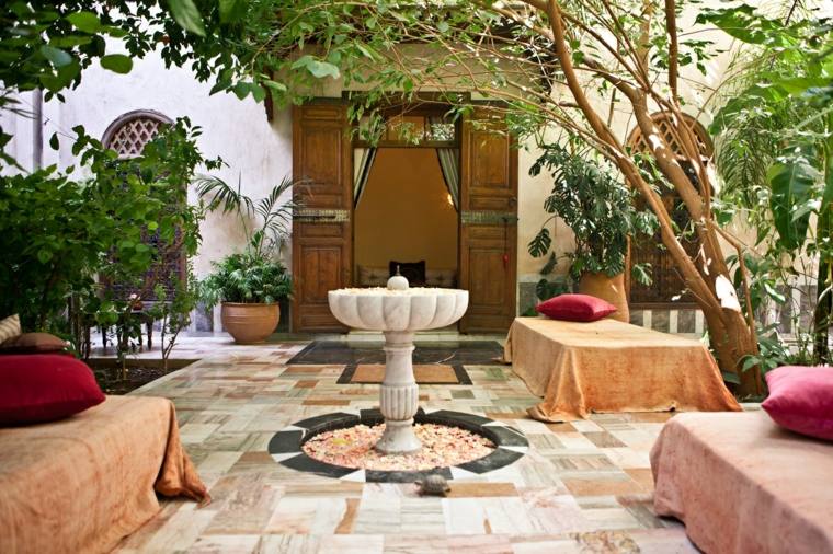 style marocain decoration jardin idee