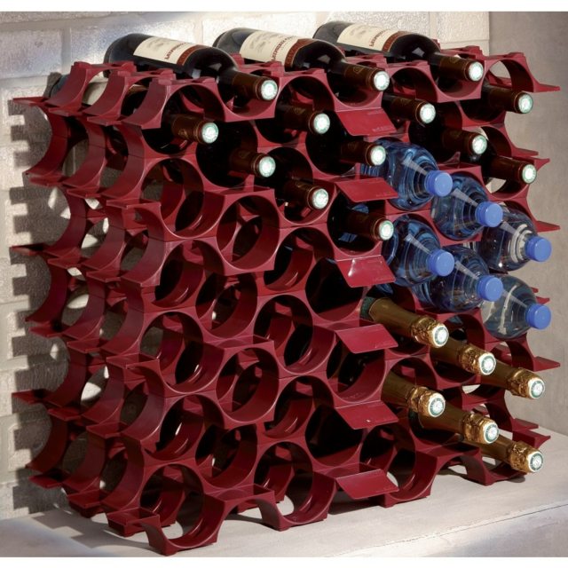 couleur bordeaux marsala porte-bouteille design vin