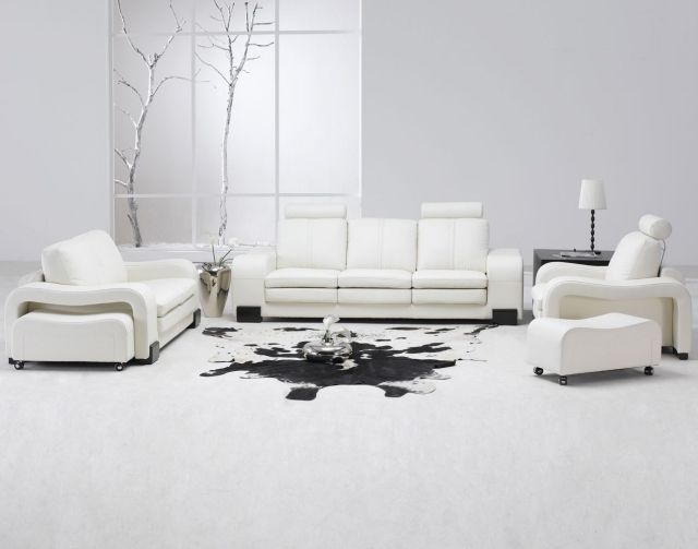aménagement-de-salon-meubles-modernes-canape-ensemble-cuir-couleur-blanche
