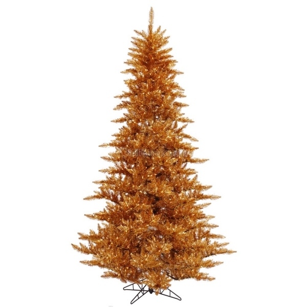 arbre-Noël-idée-originale-couleur-or-brillance