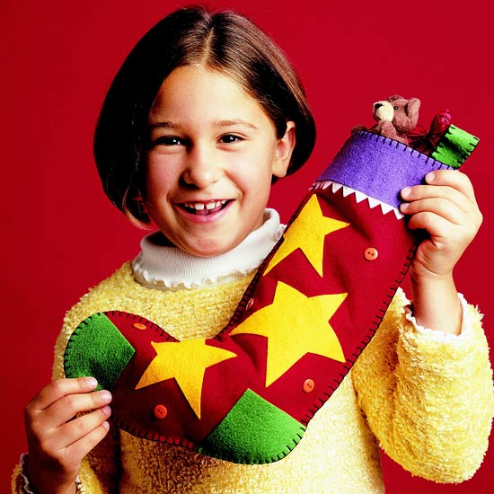 bricolage-enfants-décorer-chaussettes-Noël