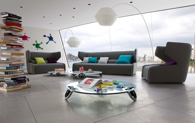 canapé-design futuriste Roche Bobois