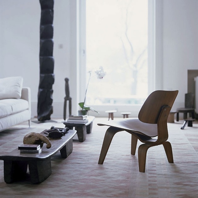 chaise design Eames LCW-table-basse-rustique
