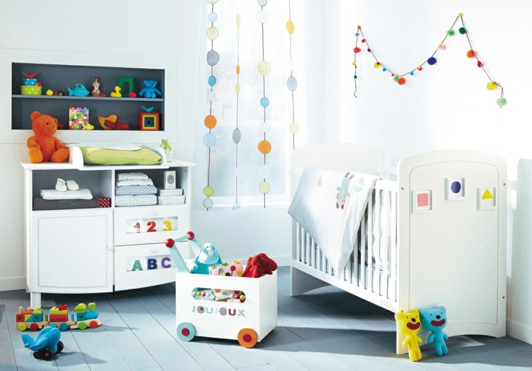 chambre bébé mixte couleur principale