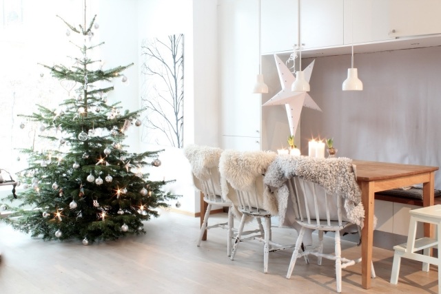 décoration de Noël originale style-scandinave
