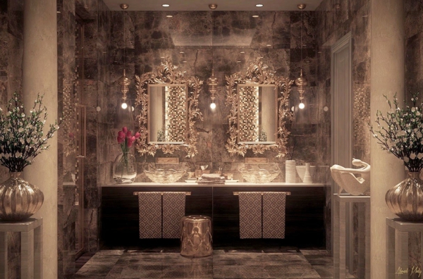 salle de bain de luxe moderne