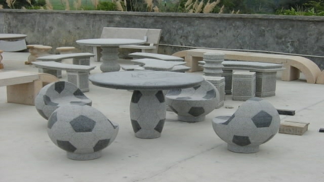 tables faites pierreartificielle decorative