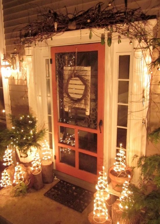 decoration-lumineuse de veranda noel