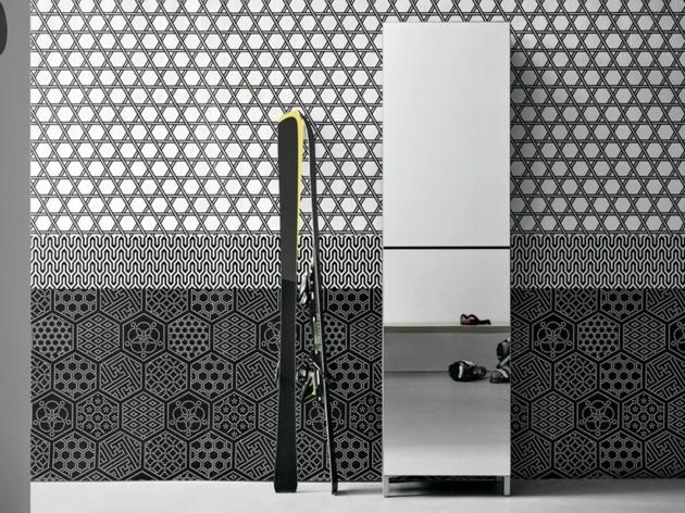 meuble entree design miroir Birex