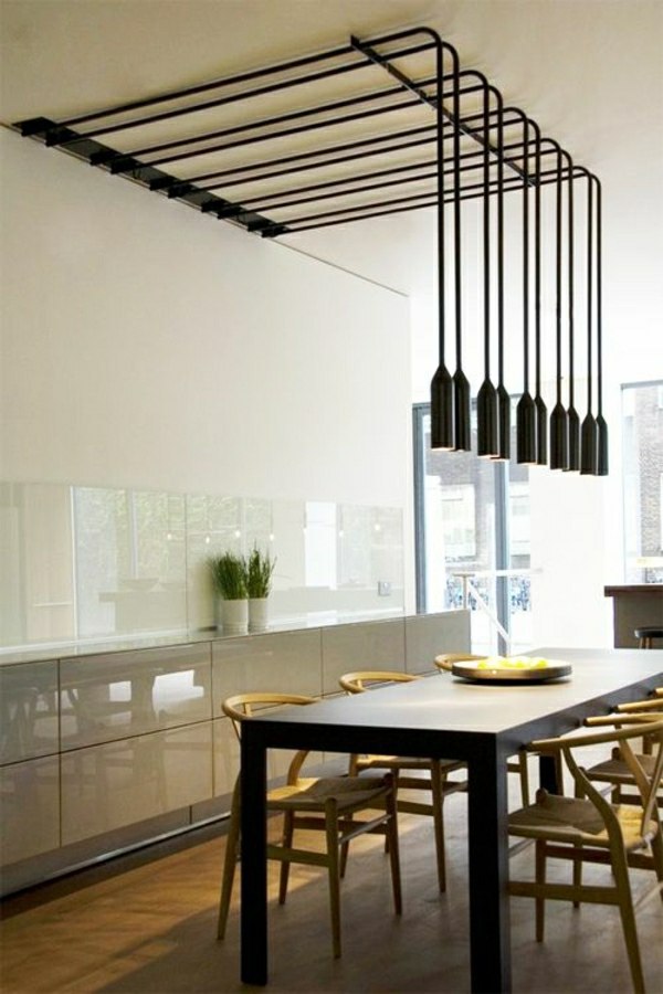modernisme élégant meuble contemporain luminaires originaux 