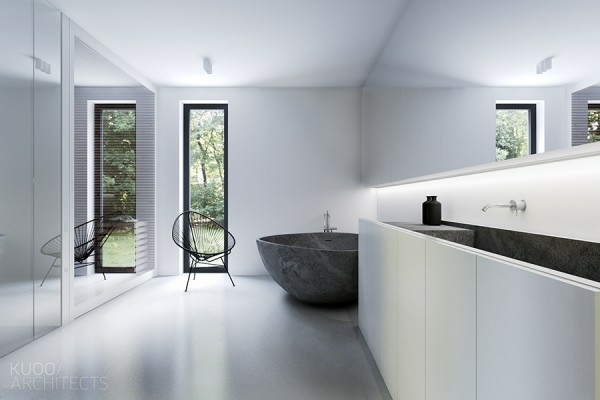 salle bain design elegant