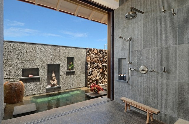 salle bain exterieure design
