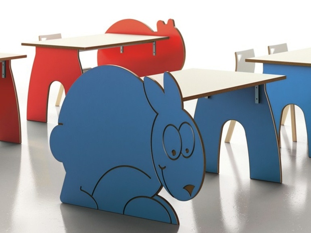 table et chaises enfant design Industrias Tagar