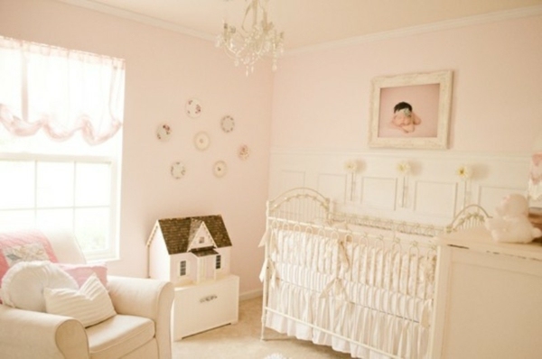 décoration chambre bébé vintage bébé lit rêve