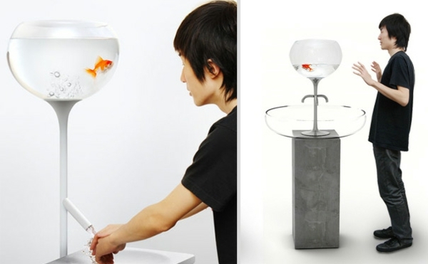 idee aquarium moderne Yan Lu