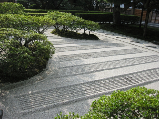 jardin zen arbres inspiration japonaise