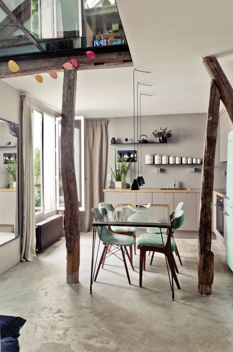 design intérieur moderne atelier l"archi cuisine bois