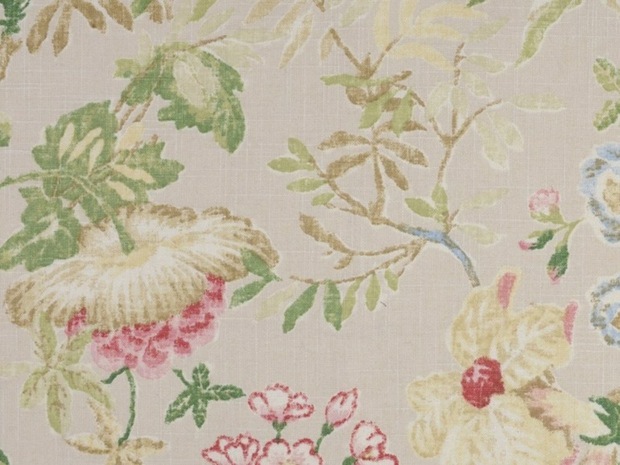 tapisserie motifs floraux Nobilis