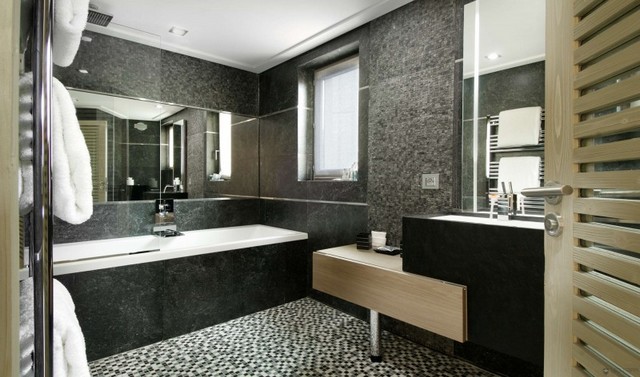 Chalet Black Pearl salle de bain spacieuse