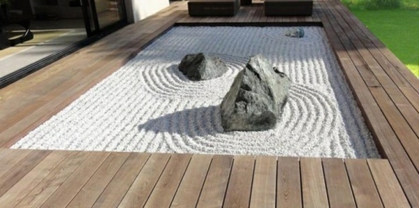 aménagement jardin zen moderne