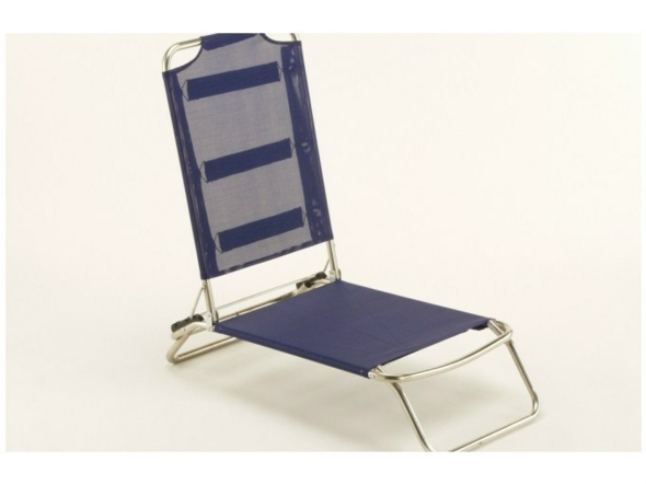 chaise longue metal tissu FIAM