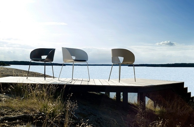 chaises exterieurs design scandinave