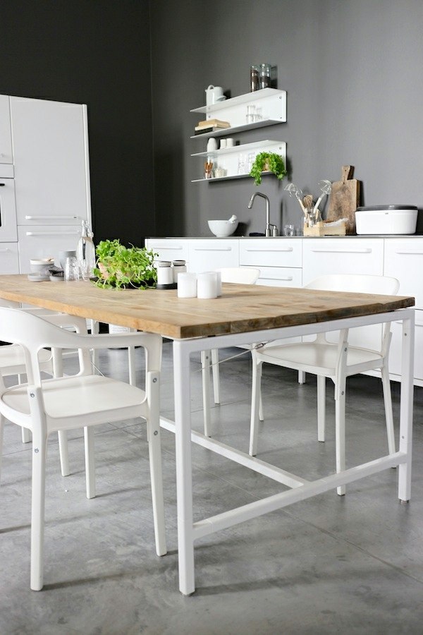 cuisine meubles modernes blanc
