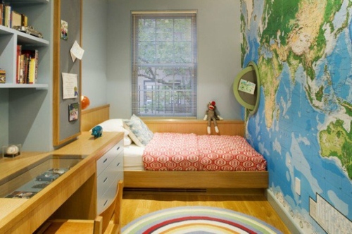 decoration moderne originale chambre enfant