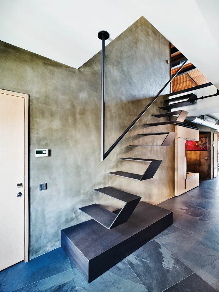 escalier design moderne elegant