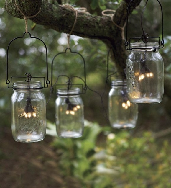 jardin eclairage idee creative