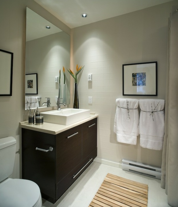 petite salle de bain moderne design