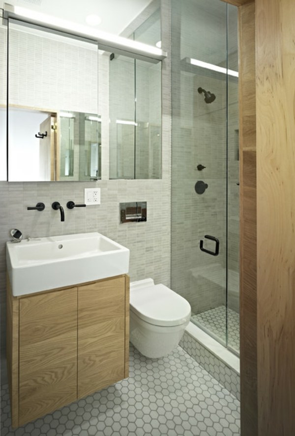 salle bain design meubles bois