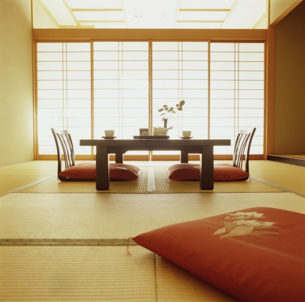 salle à manger ambiance zen inspiration japonaise