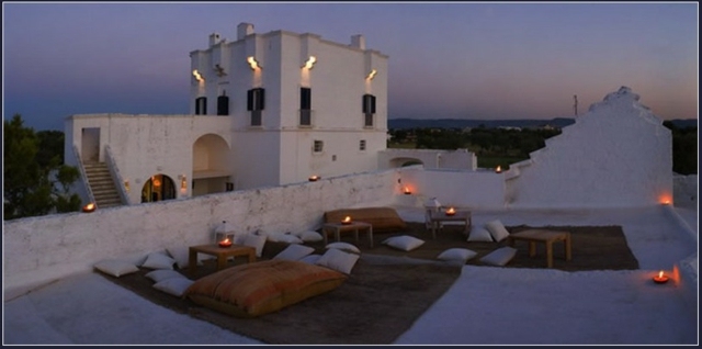 terrasse ciel ouvert style marocain