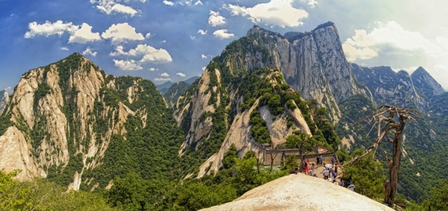 vacances montagne en chine tourisme faire de la randonnée asie