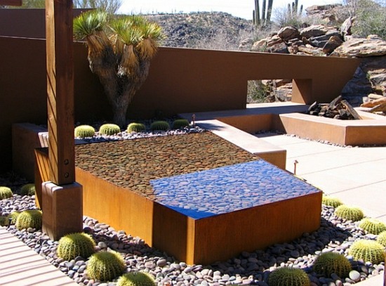 jardin eau contemporain