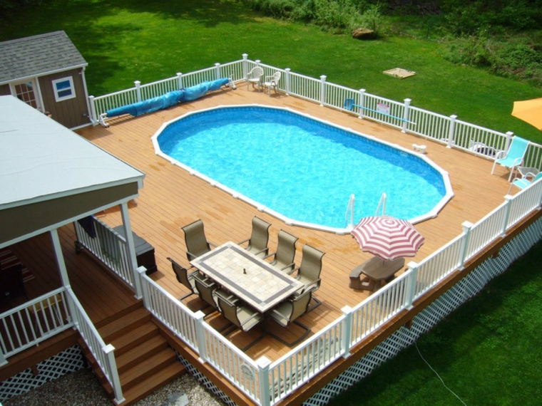 piscine de jardin hors sol design