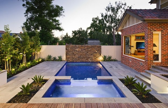 piscine et jardin maison aménagement de jardin avec piscine