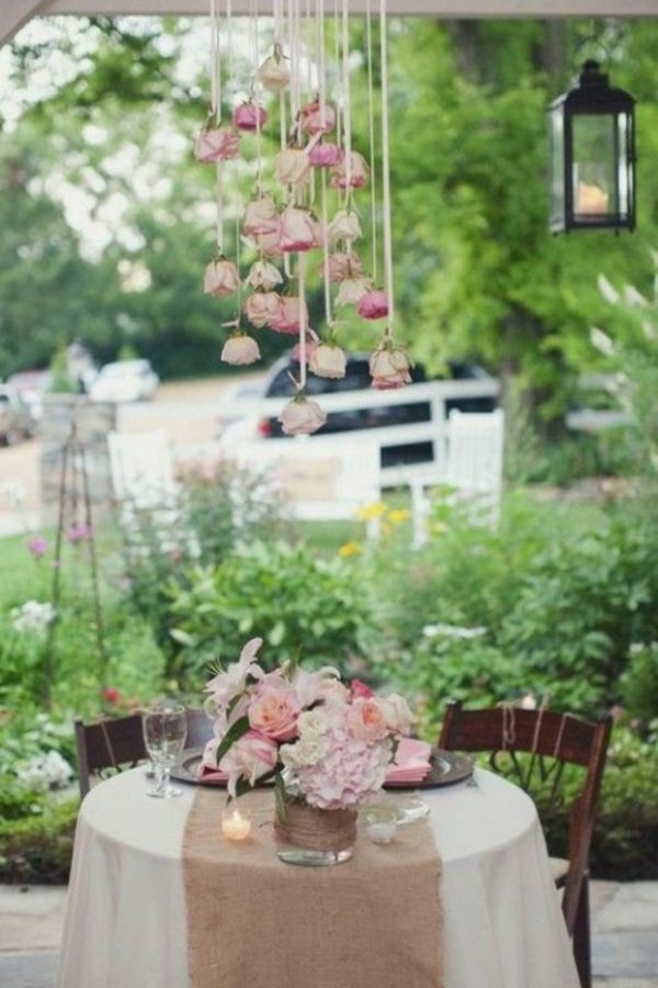 table mariage décoration romantique
