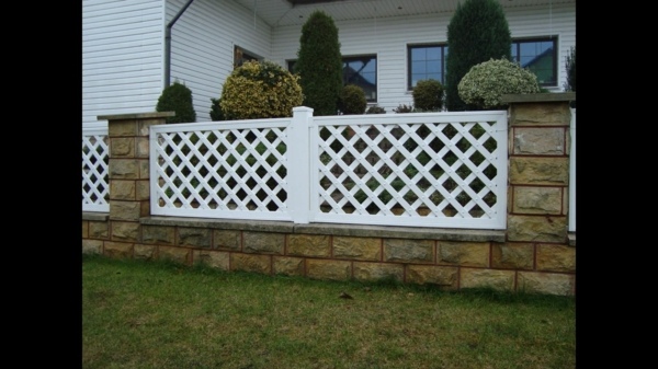 brise vue jardin blanc occultant lumière clôture barrière de jardin