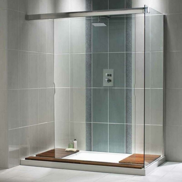 cabine de douche intégrale design moderne salle de bain style minimaliste