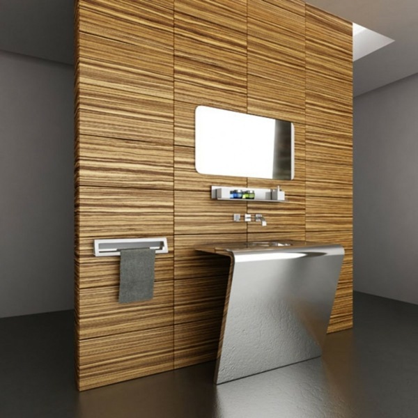 cloison design salle de bain