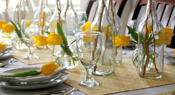 deco elegante table printemps