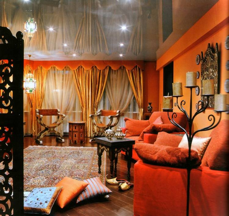 design salon moderne marocain