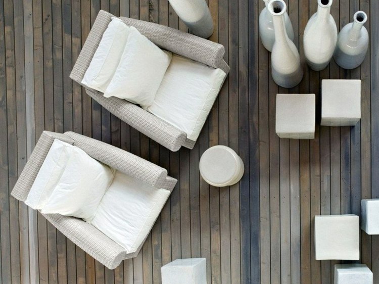 fauteuil jardin design Gervasoni