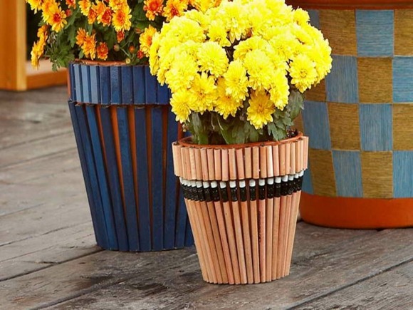 idee deco pot fleurs design