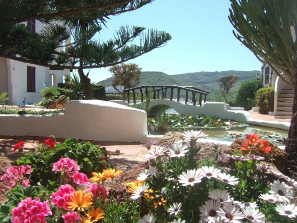 idee decoration jardin espagnol