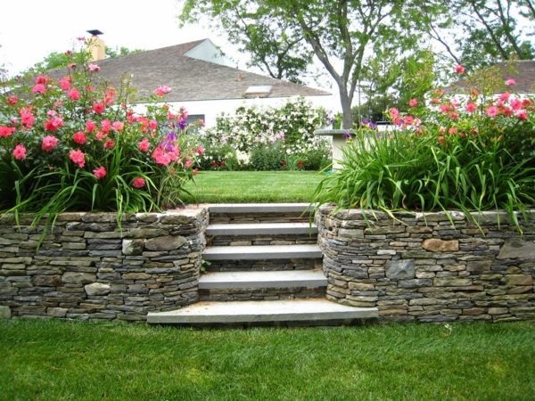 idee decoration jardin pierre