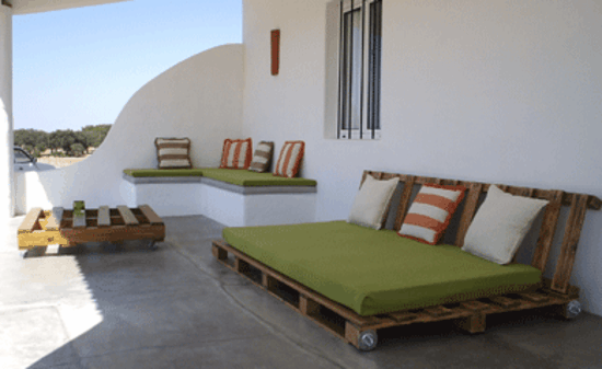 mobilier exterieur palette terrasse